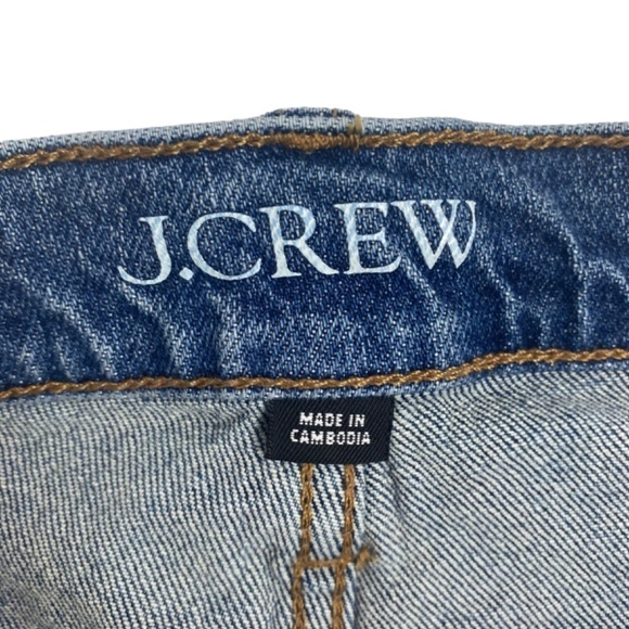 J.CREW - 9" Demi-boot crop Raw Hem Jeans Size 26 - Picture 4 of 8